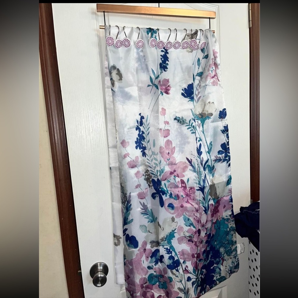 Shower Curtain With Hooks
